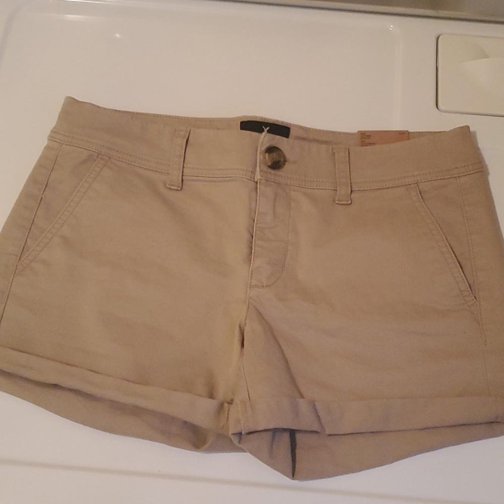 American Eagle Stretch Midi Shorts